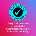 ONE Tattoo Touch Ribbed Condoms – 12 pcs — Photo 4
