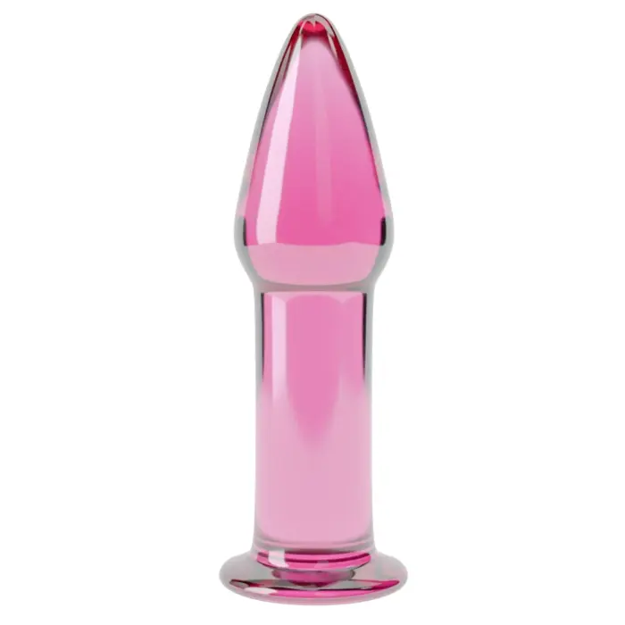 Stikla Romance Dildo – 12.7 cm (5″) – Melns Foto 6
