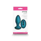 INYA Alpine Remotely Operated Vibrating Butt Plug – Blue — Photo 3