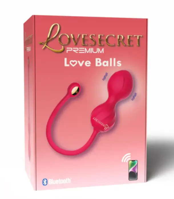 Lovesecret Premium шарики Кегеля с управлением через приложение – розовые