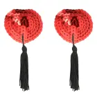 Coquette Chic Desire – nipple covers – red — Photo 3