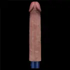 LoveToy Real Softee – įkraunamas vibruojantis silikoninis dildo – 9 colių — Nuotrauka 2