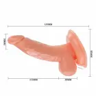 Baile Super Rota Rotating Vibrator – 15 cm (6″) – Skin — Photo 6