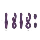 Infinity – dubultais vibrators – violets — Foto 6