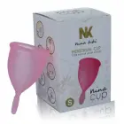 Nina Kiki менструальная чаша, медицинский силикон – розовая – S — Фото 4