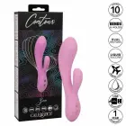 Двойной вибратор CalExotics Contour Zoie – 20.3 см (8″) – розовый — Фото 2