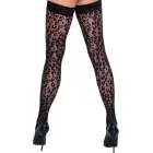 Cottelli LEGWARE Leo kojinės iki šlaunų 30 DEN – leopardo raštas — Nuotrauka 4