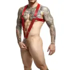 DNGEON Crossback Harness – Red – One size — Photo 1