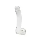 Stikla dildo – 17 cm (6.7″) – Gluds — Foto 1
