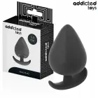 Addicted Toys silikoninis analinis kištukas S – 5.3 cm – Juodas — Nuotrauka 1
