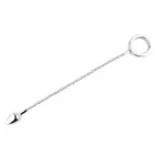 Jewellery Metāla anālo spraudņu komplekts – 43 cm (17.0″) – Sudraba — Foto 2