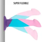 Mythology Garrick Pastel – skystojo silikono fantazijos dildo su siurbtuku – pastelinis – M — Nuotrauka 4