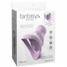 Fantasy For Her Veloura Touch Pleasure Pump – система внешней стимуляции с вакуумом и вибрацией – фиолетовый — Фото 6