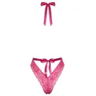 kissable mežģīņu bodijs – rozā – L/XL Foto 14