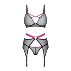 Novenes 3-osaline pesukomplekt – must – XL/2XL — Foto 4