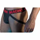 MACHO MX26X2 – meeste poolläbipaistev jokstrap – must/punane – XL — Foto 2