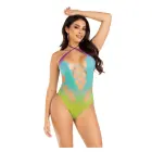 Õmblusteta ombre bodi kaelarihmadega – sinine – One Size — Foto 5