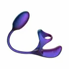Hueman Halo Orbit Dual-Motor Intimate Ring – Purple — Photo 5