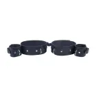 Leather Thighs Restraints – Black — Photo 3