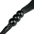 EasyToys Black Silicone Impact Whip with Ergonomic Handle 45 cm — Photo 3