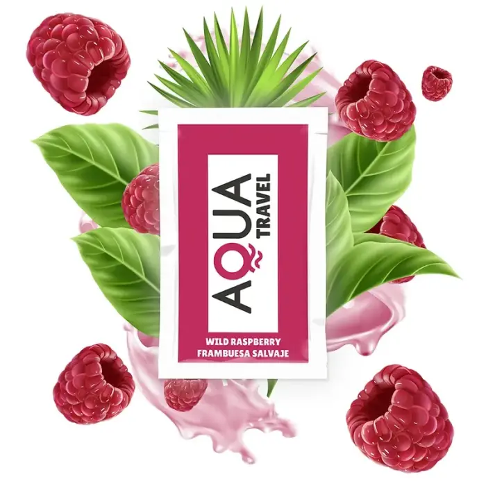 AQUA Travel Water-Based Gel Wild Raspberry – 6 ml