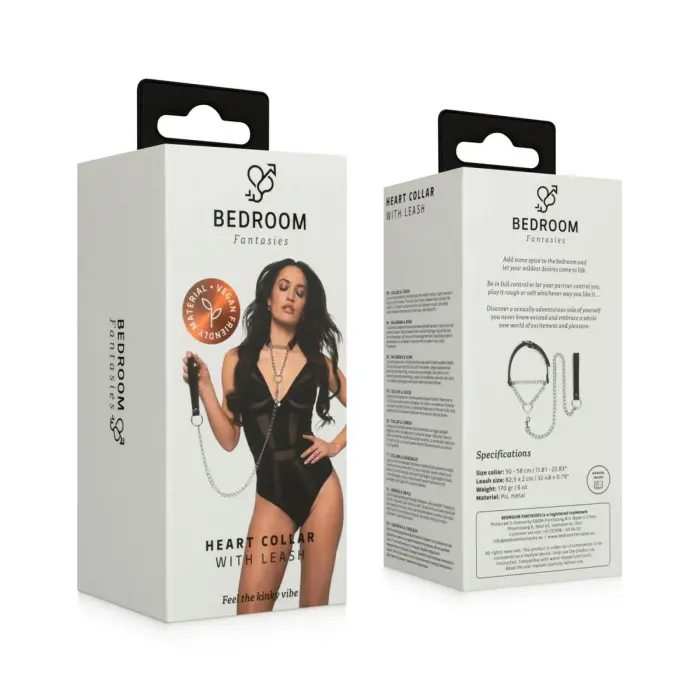 Bedroom Fantasies apkakle ar ķēdīti – sudraba