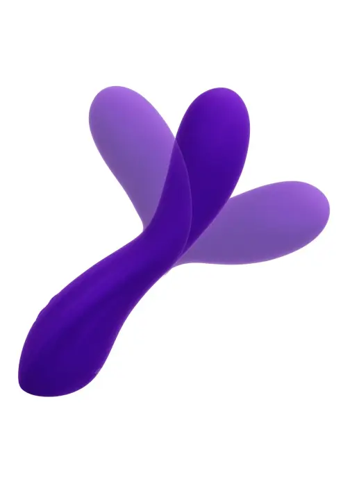 Lokāms Triple Rumbler vibrators – 18 cm (7″) – violets Foto 4