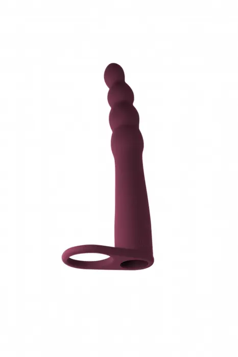 Lola Games Pure Passion Bramble strap-on vibrators – 16.5 cm (6.5″) – sarkans Foto 3