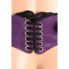 Bodice Deluxe ādas korsetes siksna – violeta – M — Foto 6