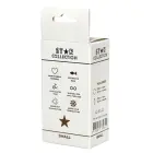 Star Collection Purple Silicone Anal Plug with Pink Stone – S — Photo 2