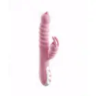 Hannah truša vibrators ar mēles stimulatoru – 18 cm (7″) – rozā — Foto 1
