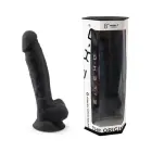 Silex-D Model Realistic Dildo – 20 cm (8″) – Black — Photo 8