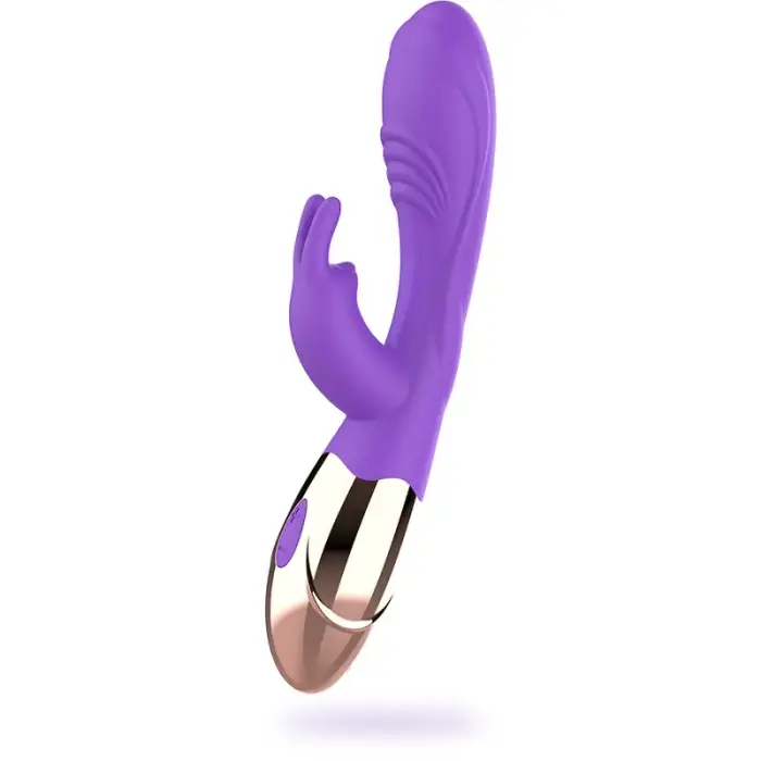 Womanvibe Viora двойной вибратор для стимуляции – 19.5 cm (7.7″) – фиолетовый