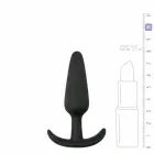 EasyToys silikona anālais spraudnis S – 8.3 cm – Melns — Foto 5