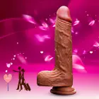 Realistic Thrusting Vibrator – 21 cm — Photo 6