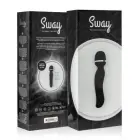 Sway Vibes No.4 Wand Vibrator – 20 cm (7.9″) – Black — Photo 5