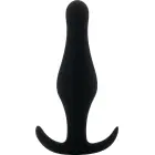 Sinner Gear Anal Plug with Ergonomic Handle – 11.7 cm (4.6″) – Black — Photo 1