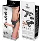 Harness Attraction Derick Strap-On Dildo – 22.5 cm (8.9″) – Skin — Photo 6