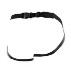 Fetish Fantasy Series Vinyl Harness – adjustable strap-on harness with 4 rings – black — Photo 5