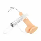 Sinner Gear Model SG-19928 intiimne simulaator iminapa ja süstlaga – 20 cm (8″) – nahavärv — Foto 5