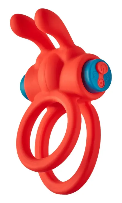 Thrill Ring - Vibrating Cock Ring - 10 cm - Black