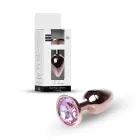 Plug-Jewellery Red Gold anālais spraudnis – 7 cm (2.8″) – Rozā — Foto 9