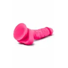 Blush Novelties Neo Dual Density Dildo with Suction Base – 19 cm, Beige — Photo 4