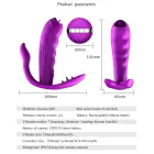 Silikona biksīšu vibrators ar sildīšanu un tālvadību – 7 funkcijas Foto 13