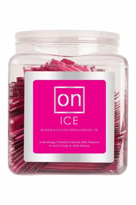 Sensuva ON ICE Arousal Oil – 75 одноразовых ампул, охлаждающая формула
