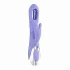 PLAYBOY TAP ME IN Dual Vibrator with Thrusting and Flapper System – pink – 10 speeds — Photo 2