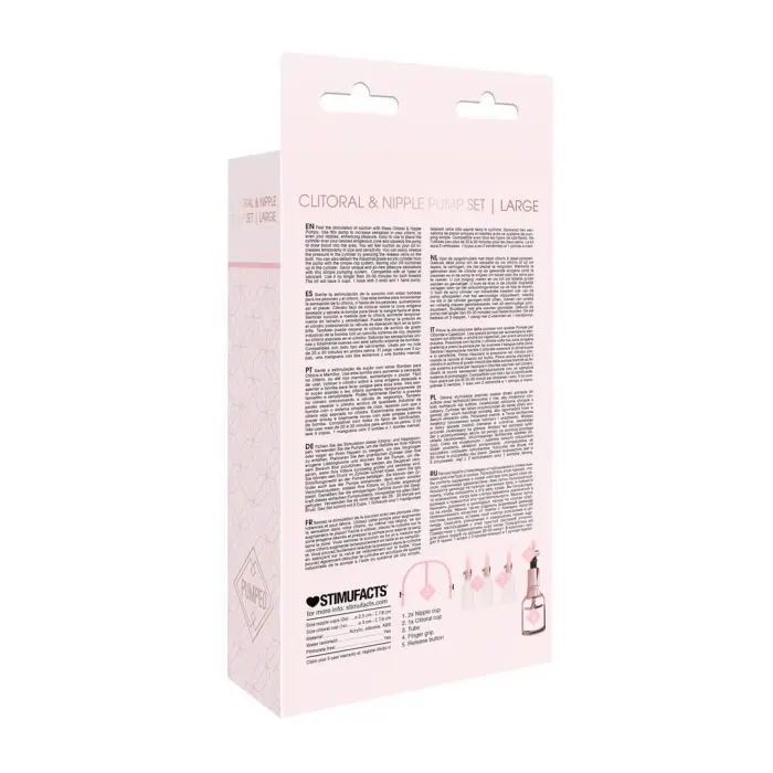 Clitoral & Nipple Pump Set Medium - Large Photo