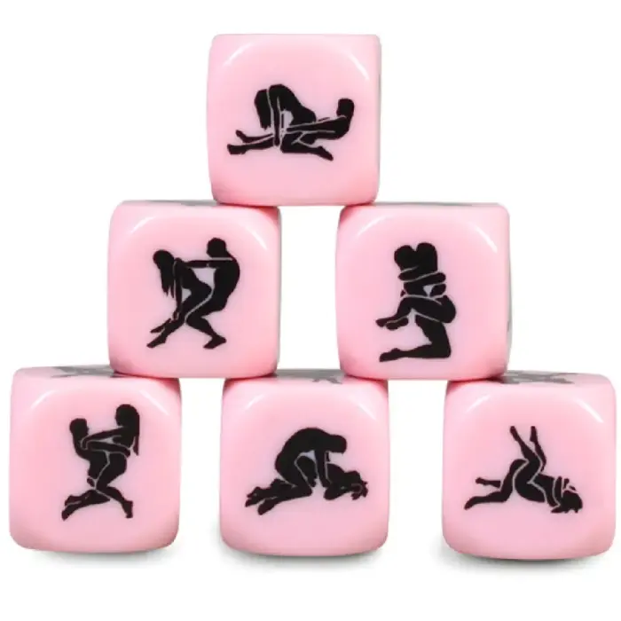 Secret Play Dice Kamasutra 25mm – Creative Position Game Set