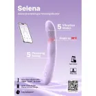 SVAKOM Selena вибратор с подогревом и функцией толчков – 21 cm (8.3″) – фиолетовый — Фото 7