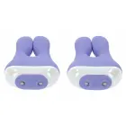 PLAYBOY Pleasure In A Pinch Vibrating Silicone Adjustable Clamps – Pink — Photo 4